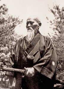 O Sensei Morihei Usheiba-katana